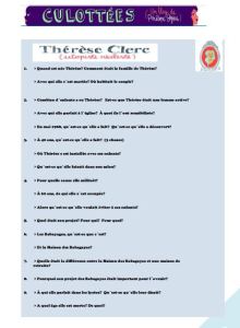 thérèse clerc-questionnaire